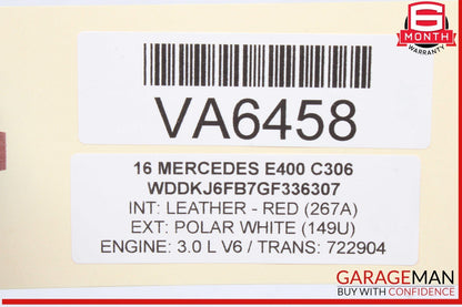 10-17 Mercedes W207 E400 E350 E550 Front Left Side Door Lock Latch Actuator OEM