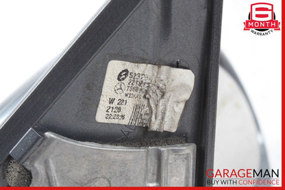 07-09 Mercedes W221 S500 S600 Front Right Side Rear View Door Mirror Flintgray
