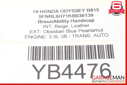18-22 Honda Odyssey Rear Right Passenger Side Lower Control Arm OEM