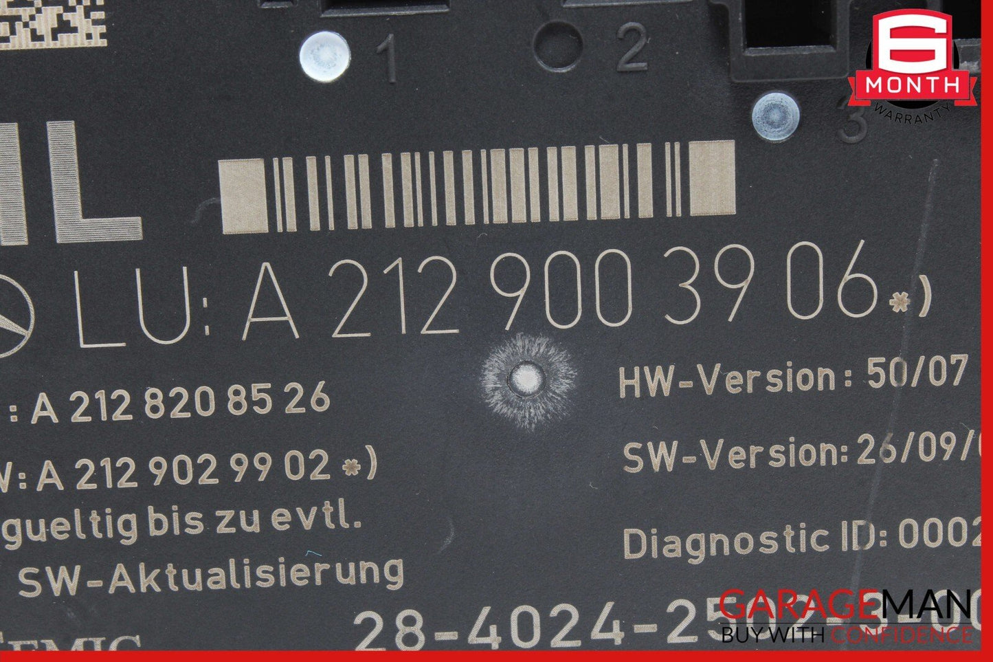 08-18 Mercedes W204 C250 C300 CLS550 E550 Rear Left Door Control Module Unit