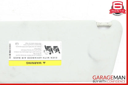Mercedes W221 S550 CL550 Sun Visor Sunvisor Shade Cover Right Passenger Gray OEM