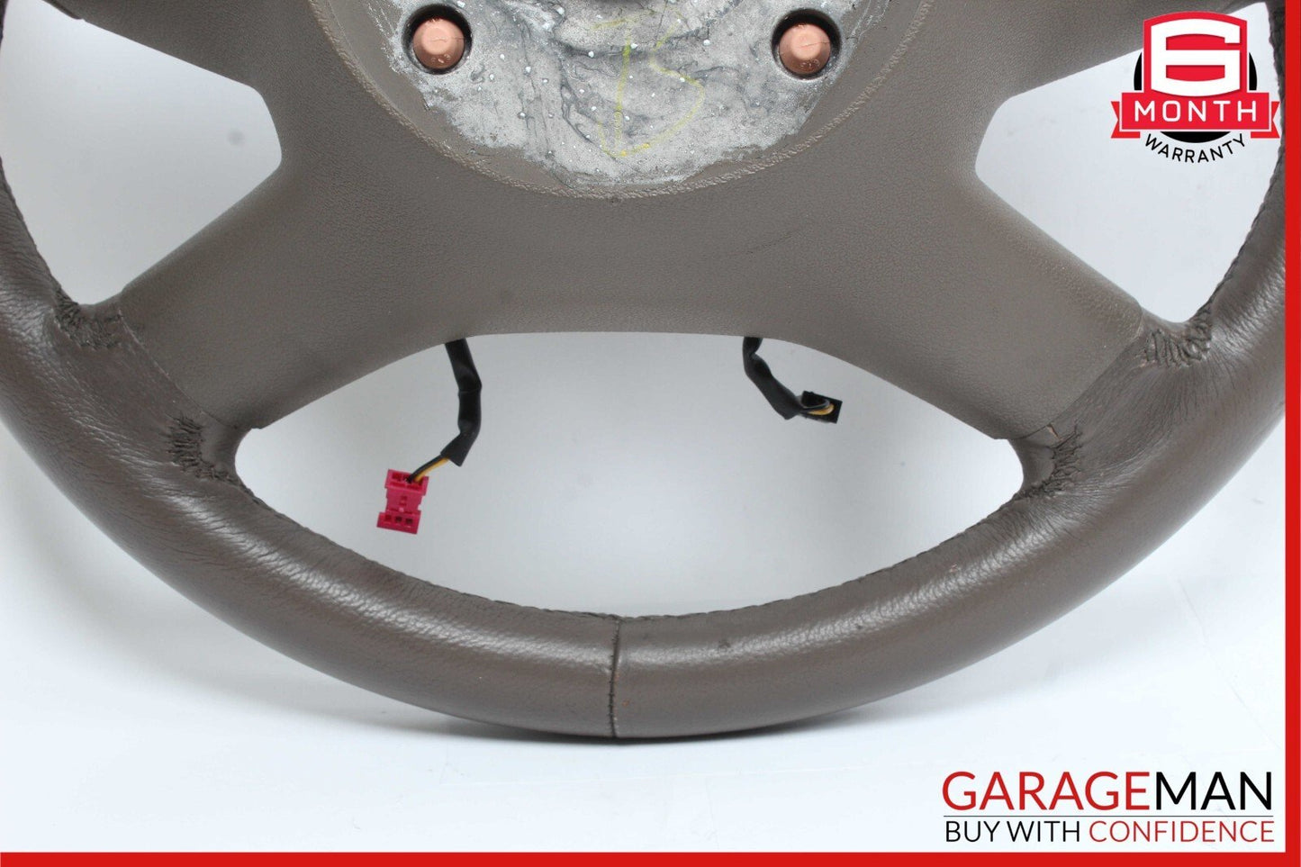 09-13 Mercedes X164 GL350 ML550 Driver Steering Wheel w/ Paddle Shifters Brown