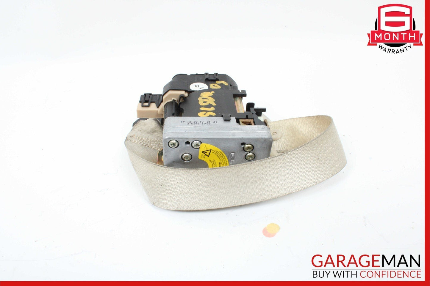 03-06 Mercedes R230 SL500 SL55 Right Side Seatbelt Seat Belt Retractor Gray OEM