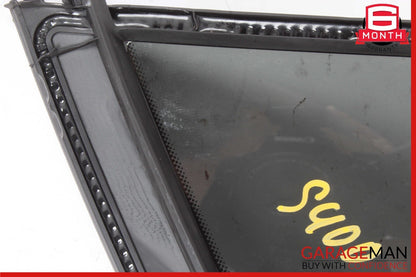 07-13 Mercedes W221 S400 S63 AMG Quarter Window Glass Rear Left Driver Side OEM