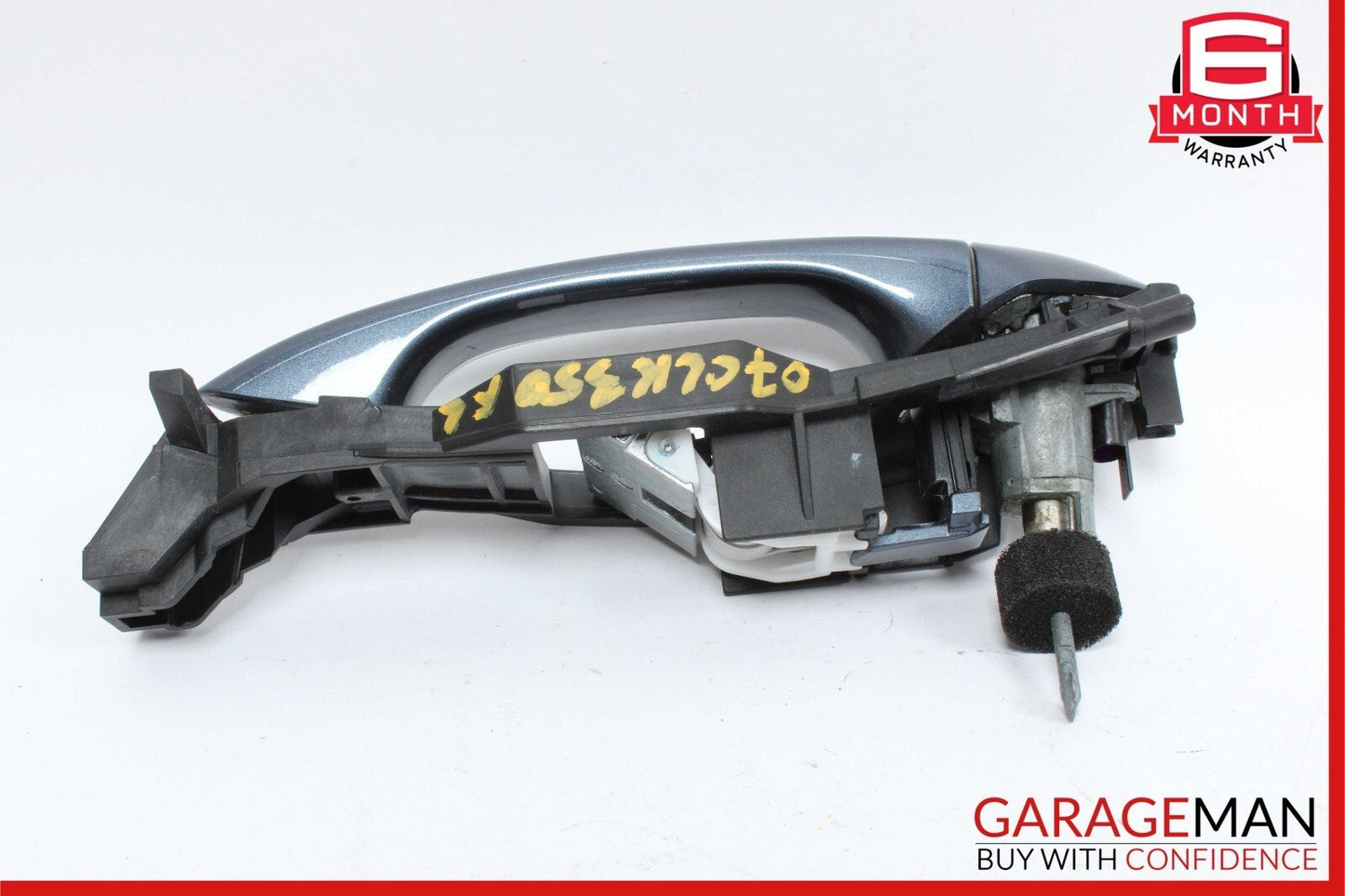 03-09 Mercedes W209 CLK320 Left Driver Side Exterior Door Handle Iolite Blue
