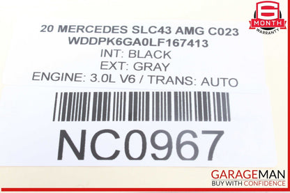 12-20 Mercedes R172 SLC43 AMG Convertible Trunk Right Assist Lift Cylinder OEM