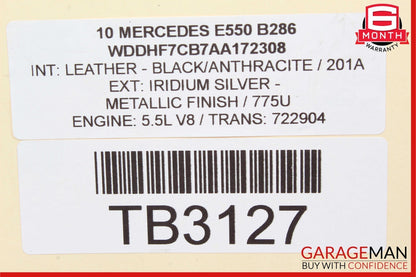 10-14 Mercedes W212 E350 E550 ABS Anti Lock Pump Brake Module 2124312912 OEM