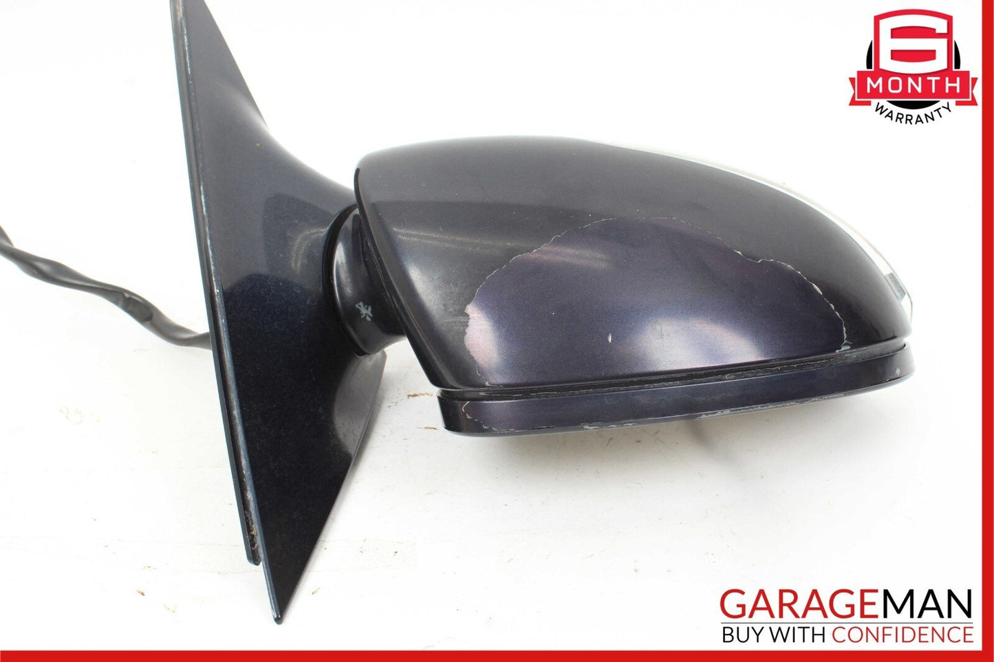 07-09 Mercedes W221 S450 S550 Front Right Side Mirror Door Rear View Blue OEM