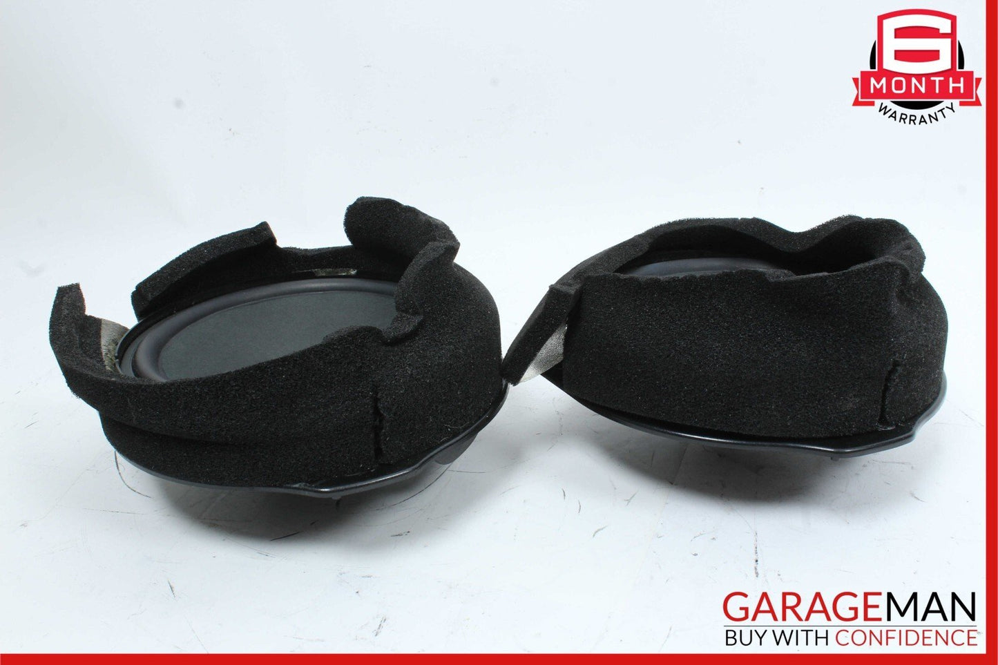 08-14 Mercedes W204 C300 Rear Right & Left Door Sound Speakers Set of 2 OEM