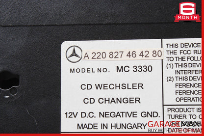 03-08 Mercedes W215 CL500 CL55 SL600 S55 AMG 6 Disk CD Changer Player MC3330 OEM