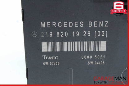 06-11 Mercedes W219 CLS500 CLS63 AMG Front Left Side Door Controller Module Unit