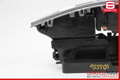 07-13 Mercedes W221 S550 S450 Center Dash A/C Air Vent Trim Clock 2218300954 OEM