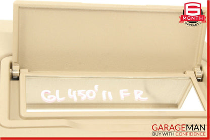 06-12 Mercedes X164 GL450 ML450 Front Right Side Sun Visor Sunvisor Shade Beige