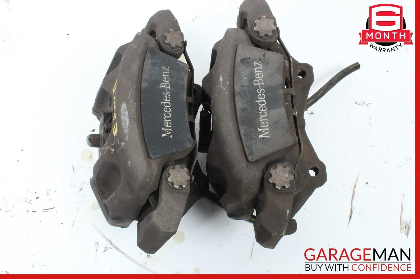08-18 Mercedes W212 E350 C350 Front Brake Calipers Left and Right Set of 2 Pc
