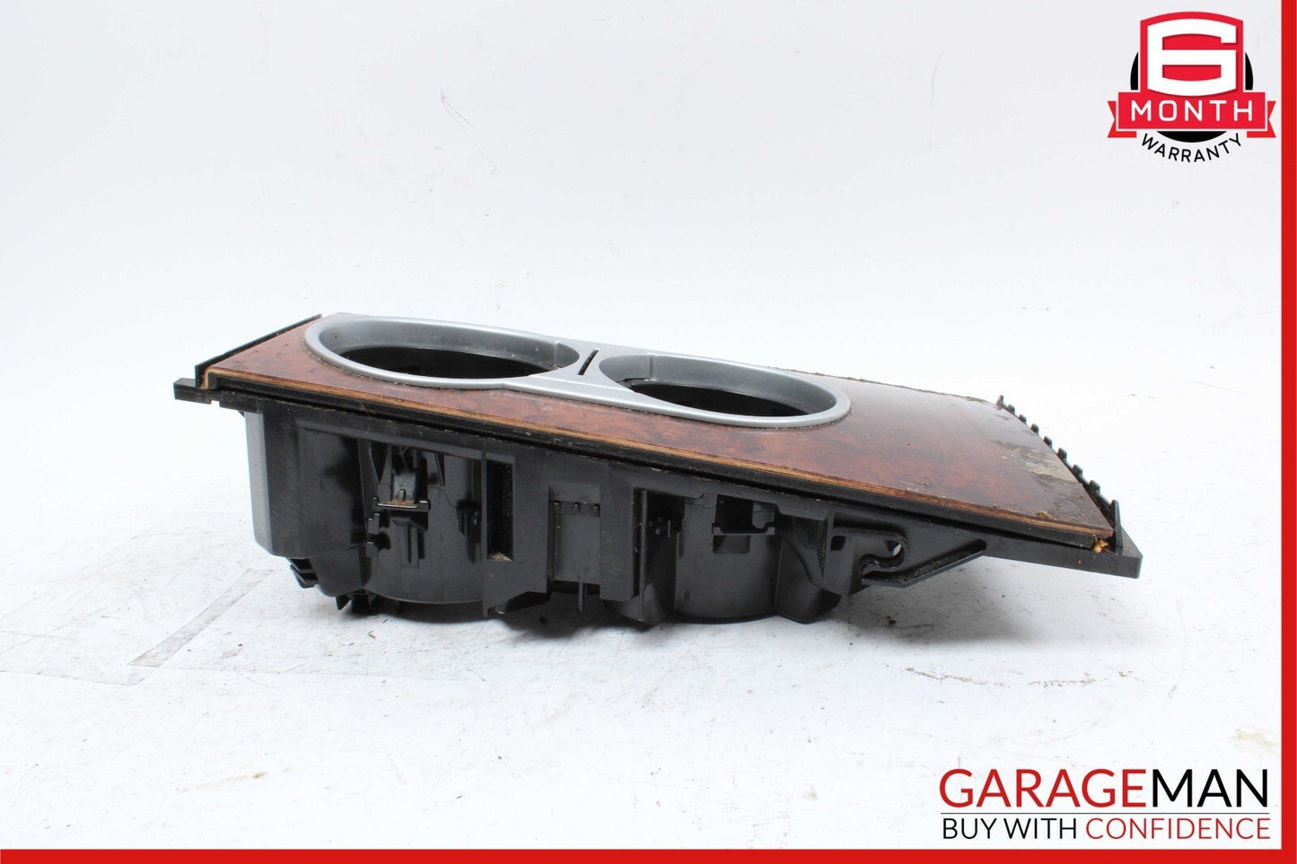 06-12 Mercedes X164 GL450 GL550 ML63 Center Console Cupholder Cup Holder Wood