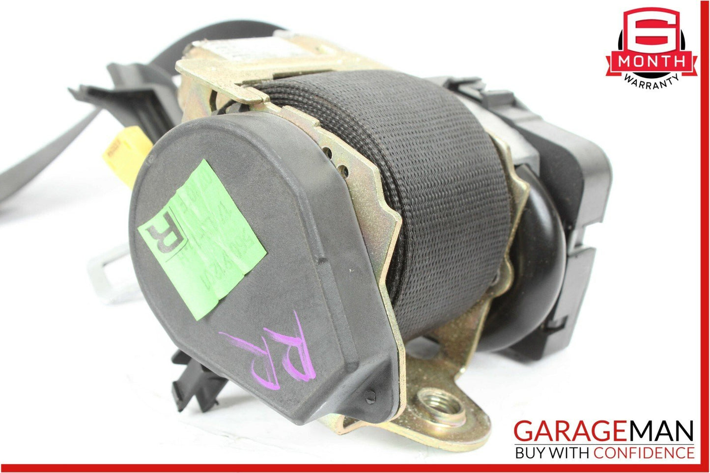 97-03 Mercedes W208 CLK430 CLK55 Front Right Passenger Seatbelt Seat Belt Black