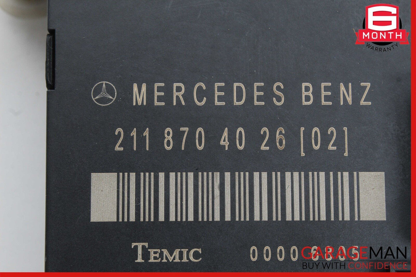 03-09 Mercedes W211 E350 E500 E550 Door Control Module Rear Left Side OEM