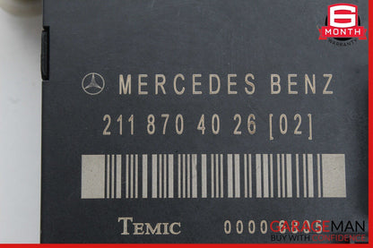 03-09 Mercedes W211 E350 E500 E550 Door Control Module Rear Left Side OEM