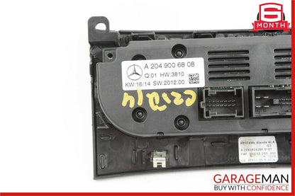 12-14 Mercedes W204 C250 C350 AC A/C Climate Temperature Heater Switch Control