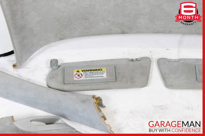 00-06 Mercedes W215 CL600 Roof Headliner Pillar Trim Assembly Suede OEM