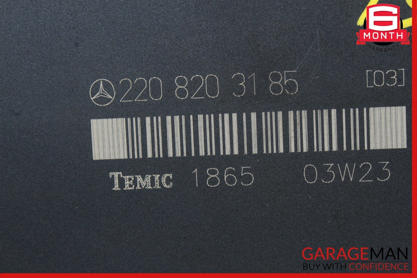 03-06 Mercedes W220 S500 S55 AMG Front Left Side Seat Control Module Unit OEM