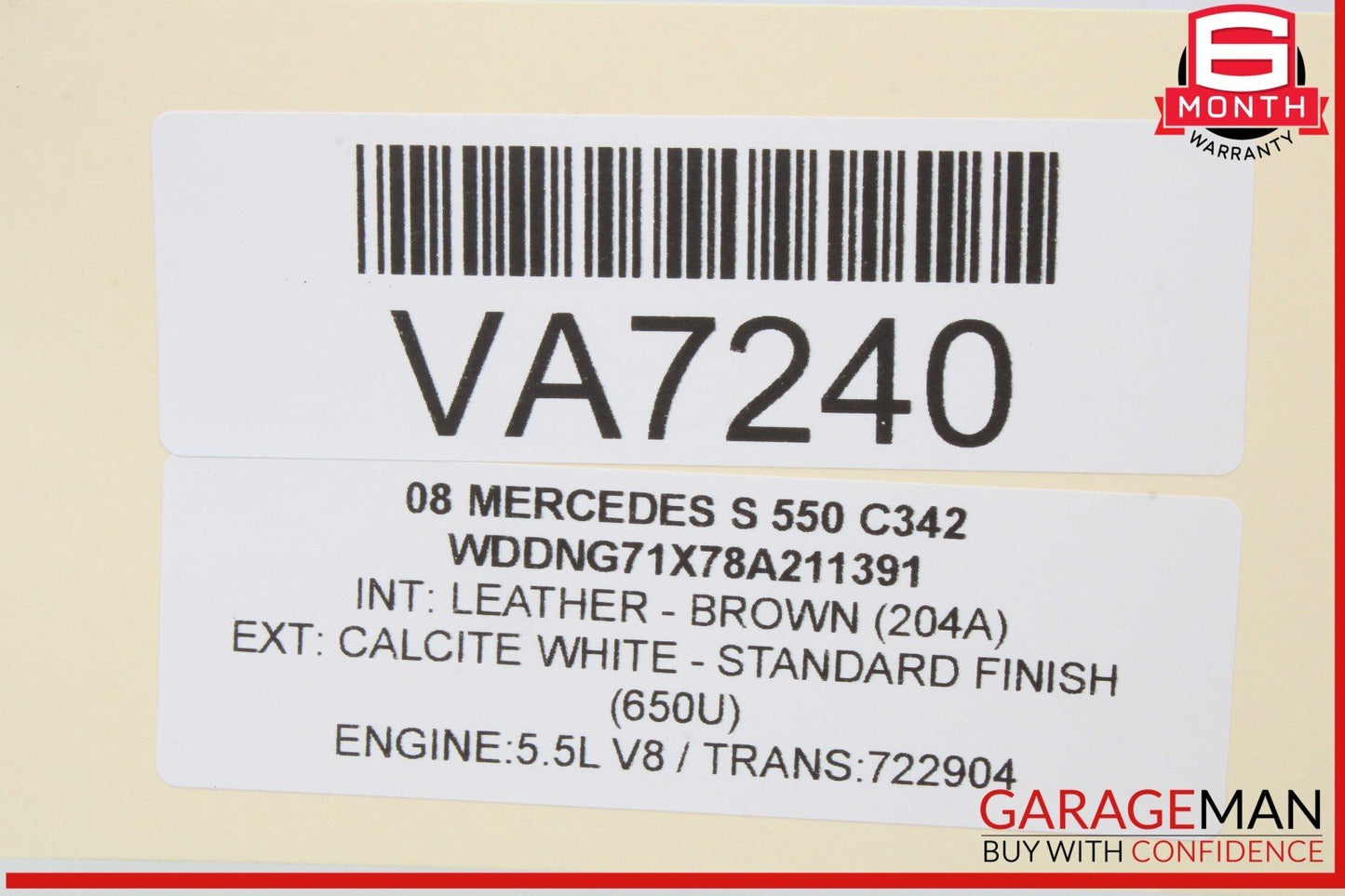 07-14 Mercedes W221 S550 CL600 Front Left Dash AC A/C Air Vent Trim Grille OEM
