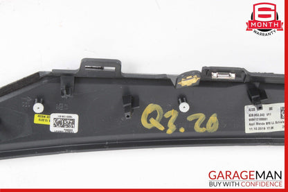 19-24 AUDI Q3 FRONT RIGHT CENTER CONSOLE TRIM BEZEL 83B853242