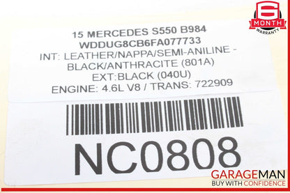11-20 Mercedes W222 S550 GL450 SL550 M278 High Pressure Fuel Pump Line Set
