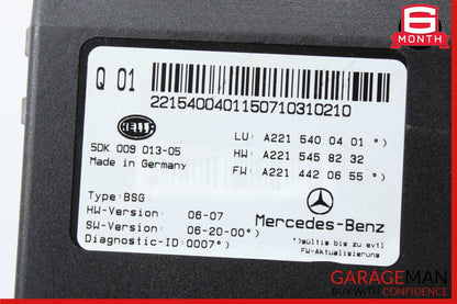 07-14 Mercedes W221 S550 Electric Power Supply Control Fuse Box Module Unit