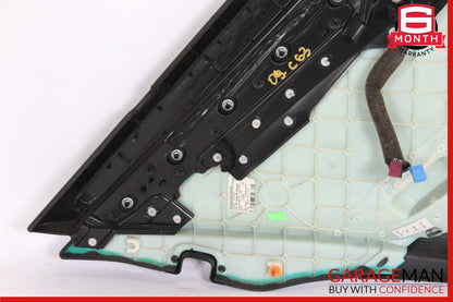 08-14 Mercedes W204 C300 C63 AMG Sedan Rear Right Interior Door Trim Panel Black