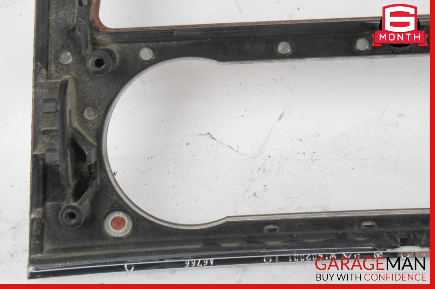06-12 Mercedes W164 ML350 GL450 Center Dash Dashboard Radio Trim Bezel Wood OEM
