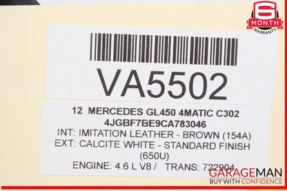 06-20 Mercedes X166 GL450 4MATIC Airmatic Air Pneumatic Suspension Valve Block