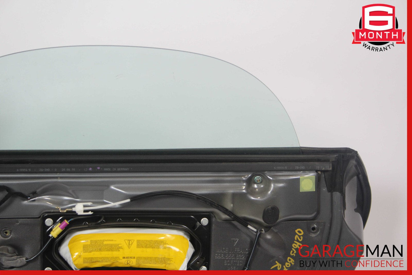 97-04 Porsche Boxster 986 Carrera 911 Front Right Complete Exterior Door Assy