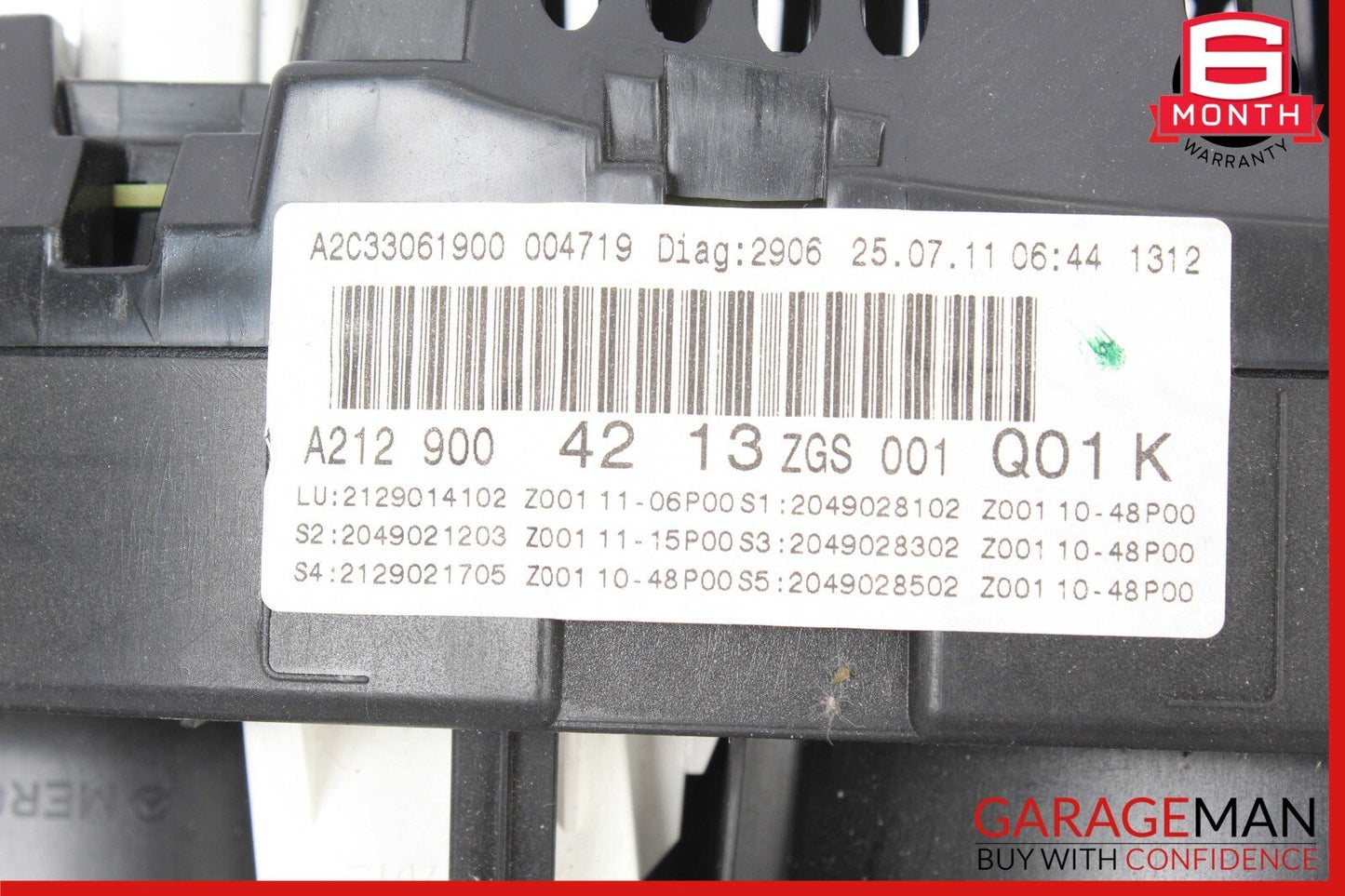 2012 Mercedes W207 E350 E550 Speedometer Odometer Instrument Cluster Gauge OEM