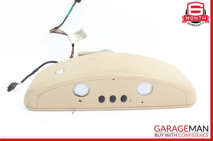 10-13 Mercedes W221 S550 Interior Top Upper Rear View Mirror Beige OEM