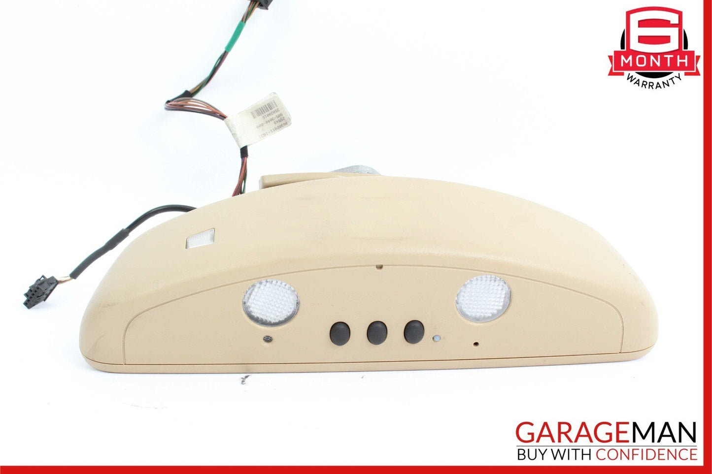 10-13 Mercedes W221 S550 Interior Top Upper Rear View Mirror Beige OEM