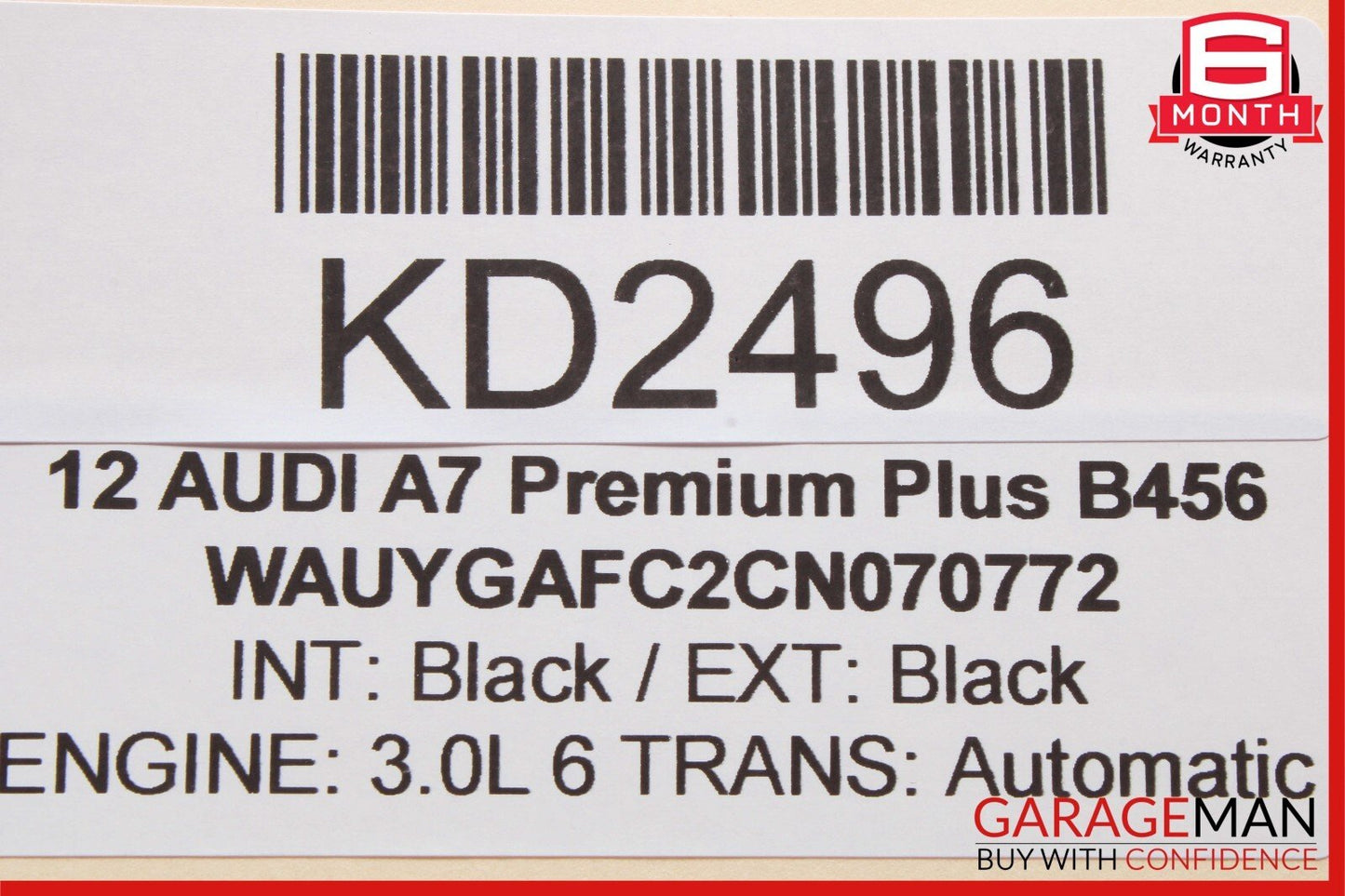 12-18 Audi A7 Front Left Blind Spot Alert Sensor Control Module Unit OEM