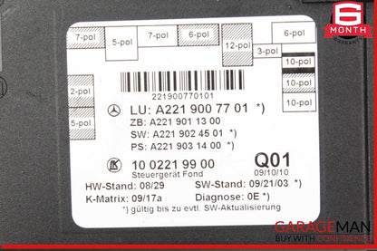 07-13 Mercedes W221 S400 Hybrid Rear Right or Left Side Door Control Module OEM