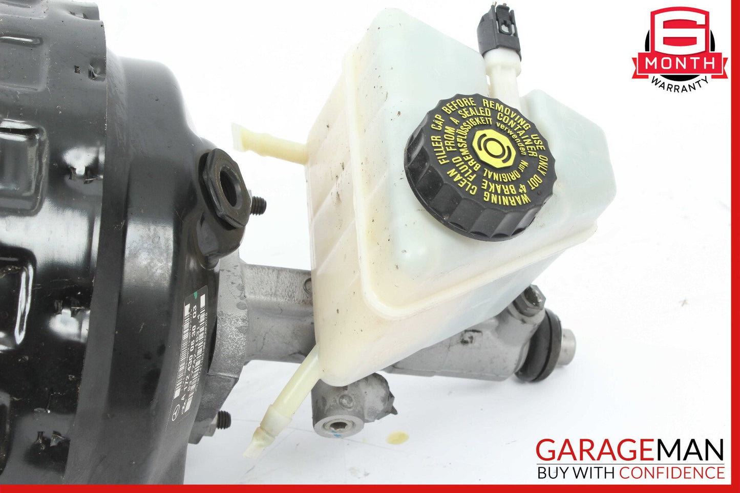 12-16 Mercedes R172 SLK350 SLK300 Master Cylinder Power Brake Booster OEM