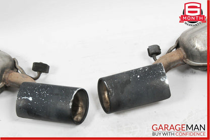 06-08 Mercedes W219 CLS500 CLS550 AMG Rear Right & Left Exhaust Muffler Mufflers