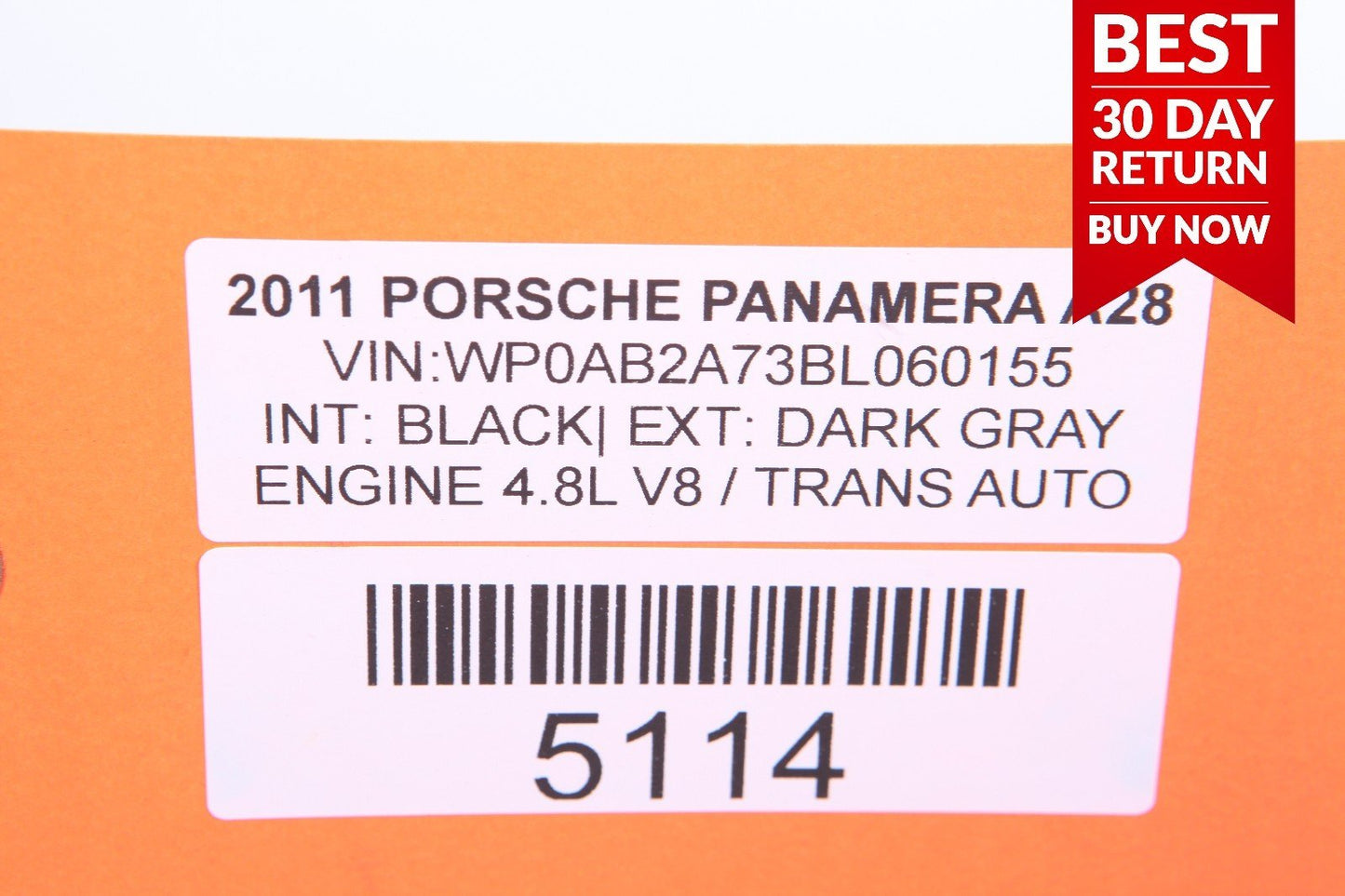 10-15 Porsche Panamera 970 Gas Accelerator Throttle Pedal 97042302100 A28 OEM