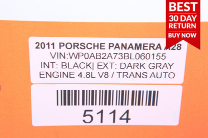 10-15 Porsche Panamera 970 Gas Accelerator Throttle Pedal 97042302100 A28 OEM