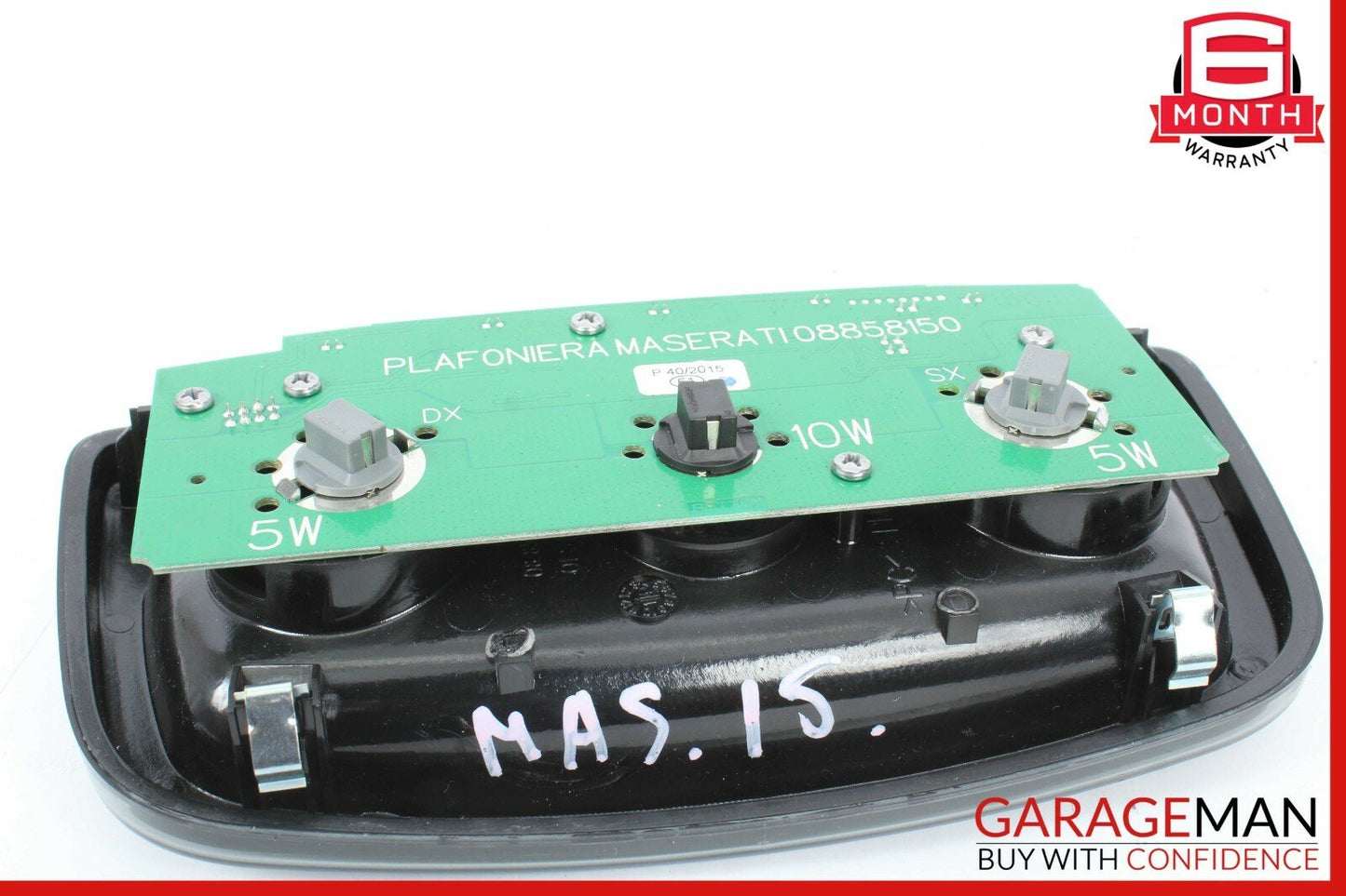 14-17 Maserati Ghibli Rear Overhead Dome Light Reading Map Lamp