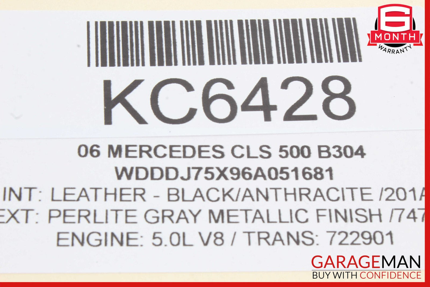 03-09 Mercedes W219 CLS500 Central Locking Vacuum Pump OEM