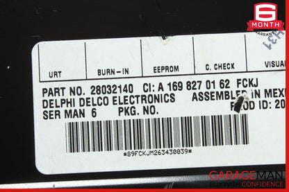03-09 Mercedes W211 E350 CLK350 Sirius Satellite Radio Receiver 1698270162 OEM