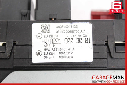 10-13 Mercedes W221 S550 S400 Rear Sam Fuse Box Relay Module Control OEM