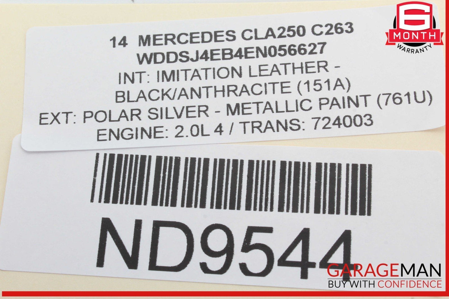 14-18 Mercedes W117 CLA250 Parking Brake Electronic Computer Control Module Unit