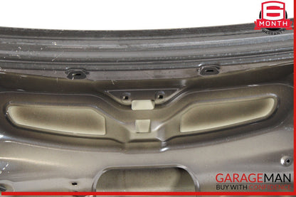 12-18 Audi A6 S6 Trunk Lid Panel Assembly Black OEM