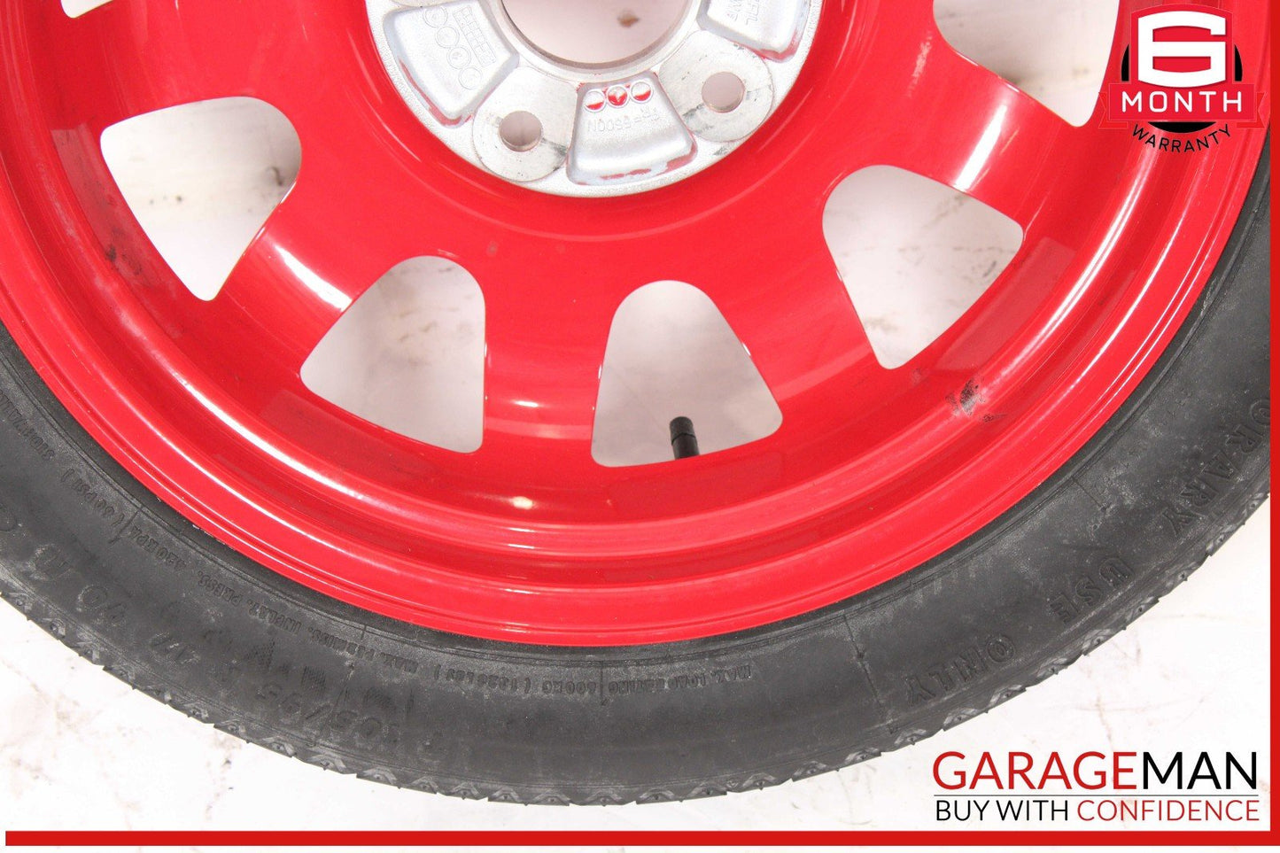 97-04 Porsche Boxster 986 Carrera 911 Spare Tire Wheel Rim Tire T105/95 R17 OEM