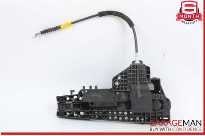 15-18 Audi Q3 Rear Left Driver Side Exterior Door Handle Black 8U0837885 OEM